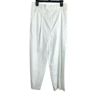 Nordstrom White Women High Rise Stretch Ankle Jeans Pants Size 12